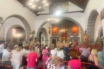 Telde rinde tributo a San Lorenzo en la capital grancanaria/Francisco Javier Santana.